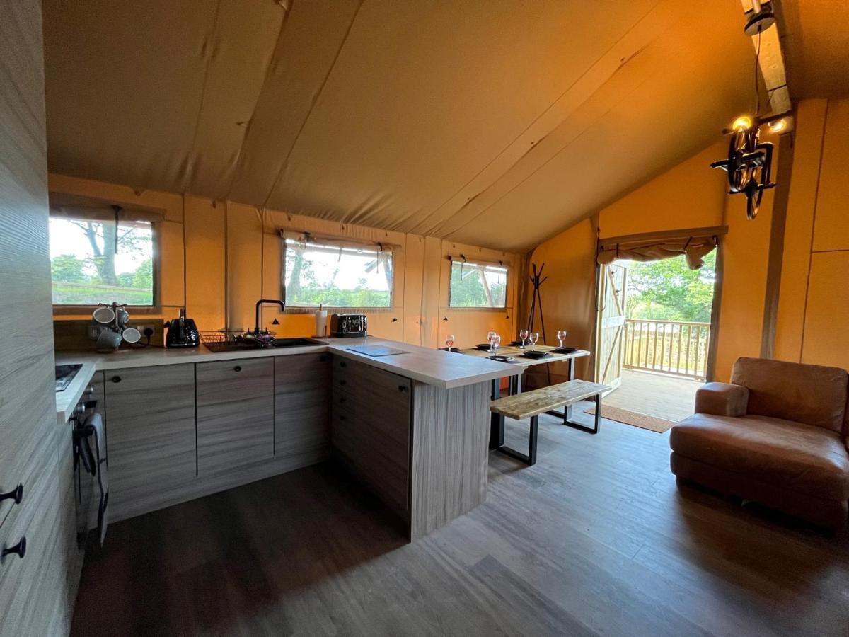 Aladdin Safari Tent Tenby Esterno foto